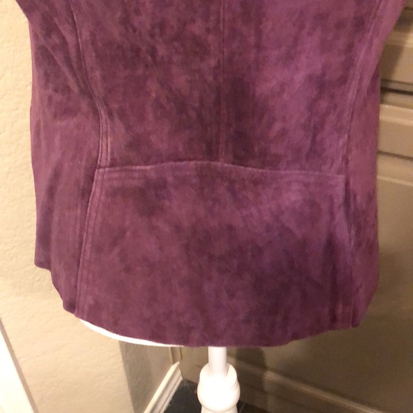 NEW Hal Rubinstein washable suede vest - Picture 7 of 14